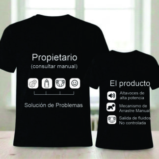 Camiseta Propietario